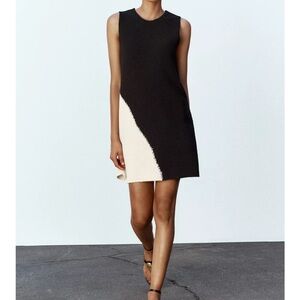 Zara mini knit dress. Size large.